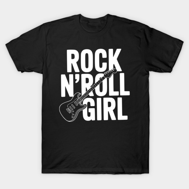 Rock N'Roll Girl T-Shirt by Frank Ring
