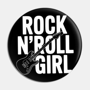 Rock N'Roll Girl Pin