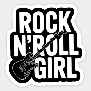 Rock N'Roll Girl Magnet