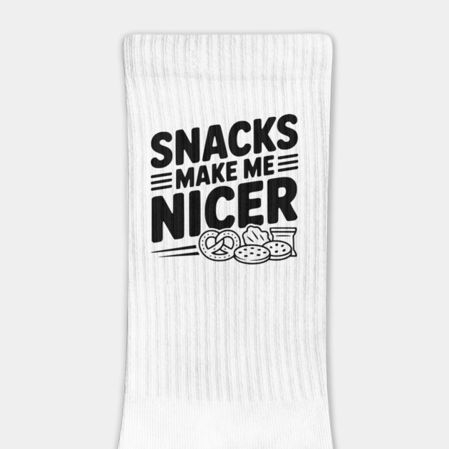 Snacks Make Me Nicer by Frank Ring
