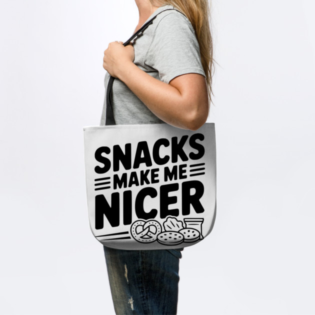 Snacks Make Me Nicer by Frank Ring