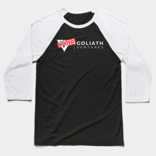 GOLIATH VENTURES – BUSTED Baseball T-Shirt