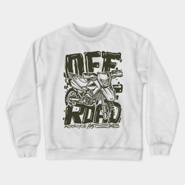 Honda XR Motocross Crewneck Sweatshirt by monsalveautos