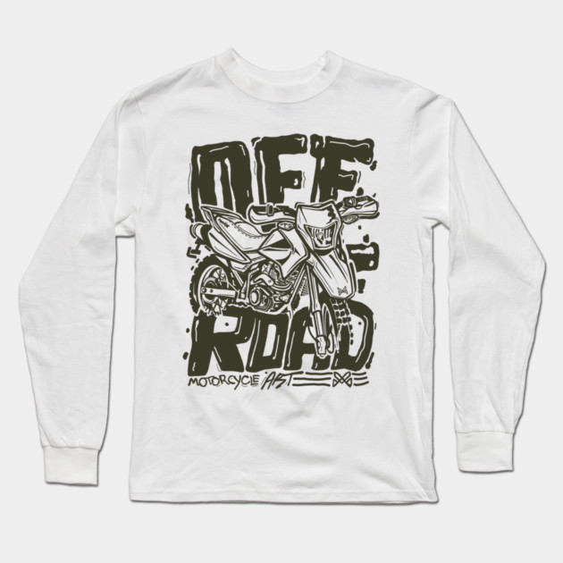Honda XR Motocross Long Sleeve T-Shirt by monsalveautos