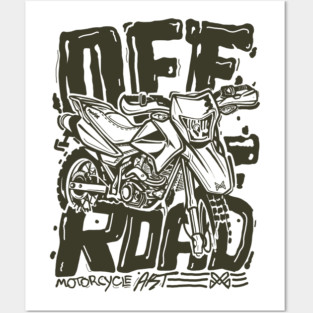 Honda XR Motocross Posters and Art
