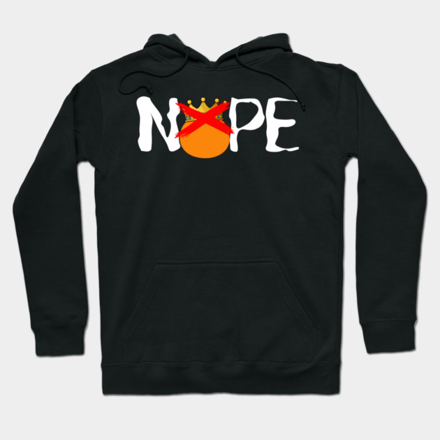 Nope — No Kings Hoodie by Charles's Store 8