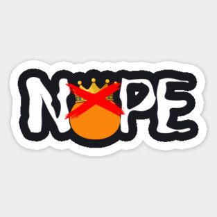 Nope — No Kings Magnet