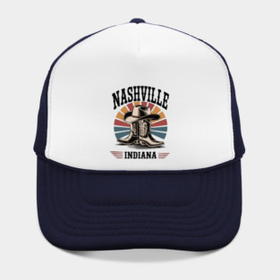 Nashville-Indiana-Western-Boots-Vintage Hat