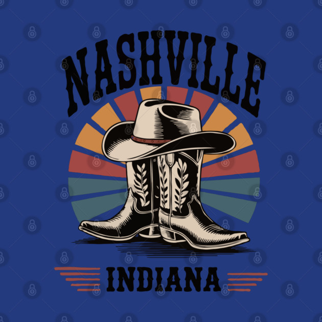 Nashville-Indiana-Western-Boots-Vintage by JessArty