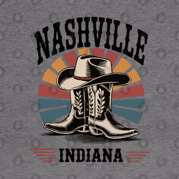 Nashville-Indiana-Western-Boots-Vintage by JessArty