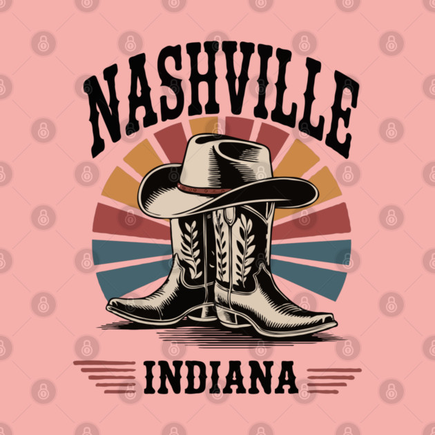 Nashville-Indiana-Western-Boots-Vintage by JessArty