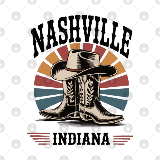 Nashville-Indiana-Western-Boots-Vintage by JessArty