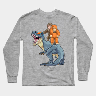 Punch the Monkey Long Sleeve T-Shirt