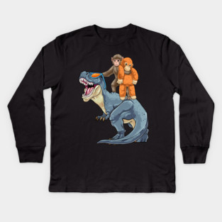 Punch the Monkey Kids Long Sleeve T-Shirt