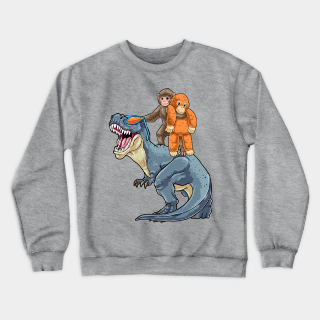 Punch the Monkey Crewneck Sweatshirt by GoshWow®