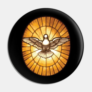 Holy Spirit Dove from St. Peter's Basilica Pin