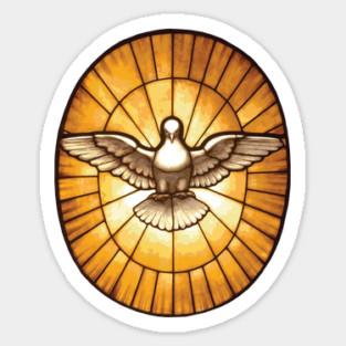 Holy Spirit Dove from St. Peter's Basilica Sticker