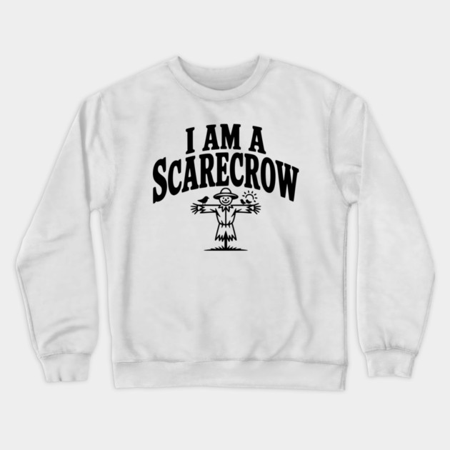 I Am a Scarecrow Crewneck Sweatshirt by Frank Ring