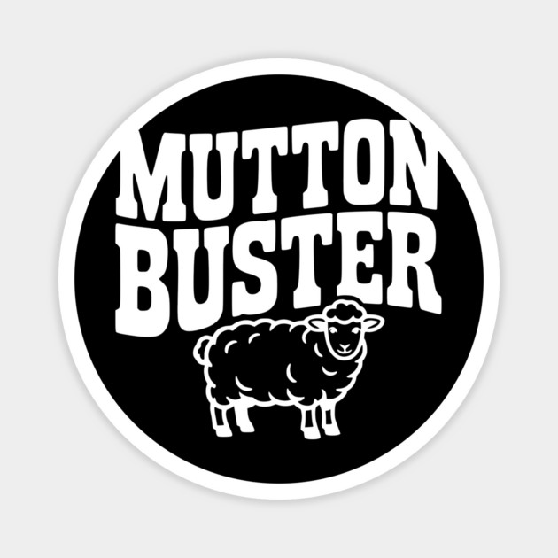 Mutton Buster Magnet by Frank Ring