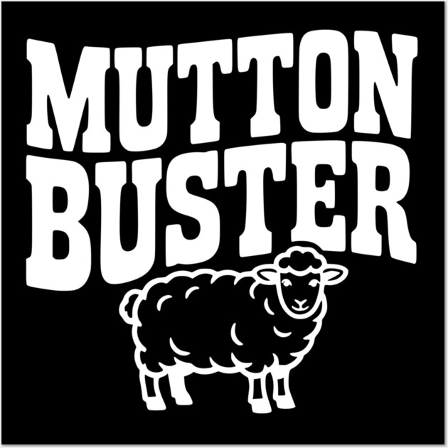 Mutton Buster Wall Art by Frank Ring