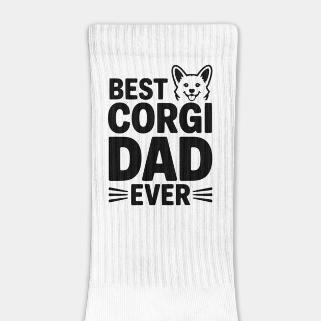 Best Corgi Dad Ever by Frank Ring