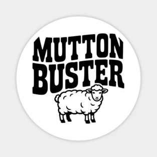 Mutton Buster Magnet