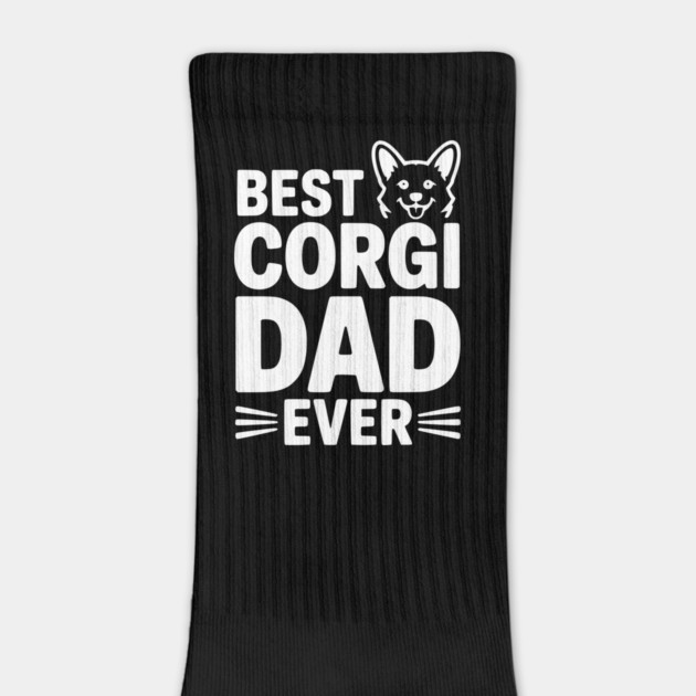 Best Corgi Dad Ever by Frank Ring