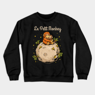Le Petit Monkey Crewneck Sweatshirt