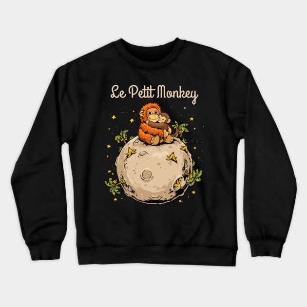 Le Petit Monkey Crewneck Sweatshirt by GoshWow®