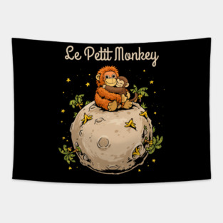Le Petit Monkey Tapestry