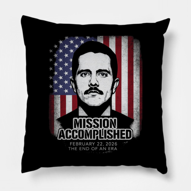 Pray For Mexico El Mencho Pillow by Donald's Store 2