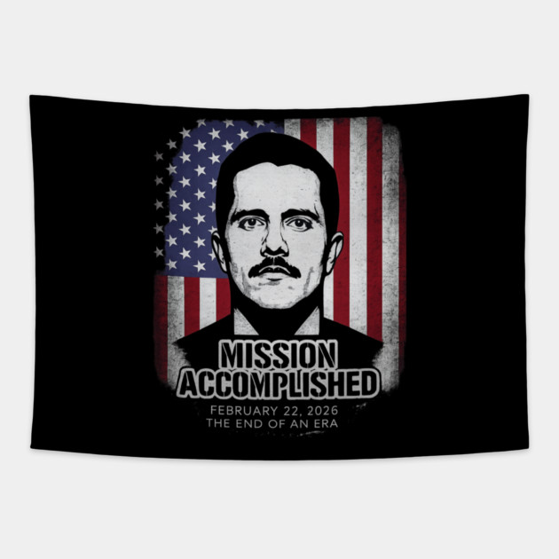 Pray For Mexico El Mencho Tapestry by Donald's Store 2