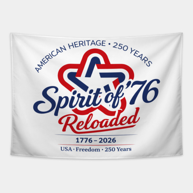 Spirit of 76 Reloaded Tapestry by CrazyGirl