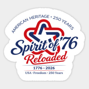 Spirit of 76 Reloaded Sticker