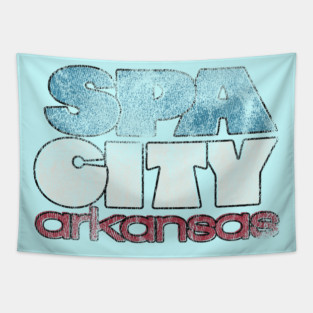Spa City Tapestry