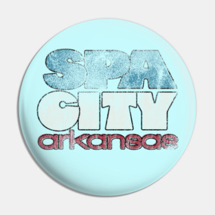 Spa City Pin