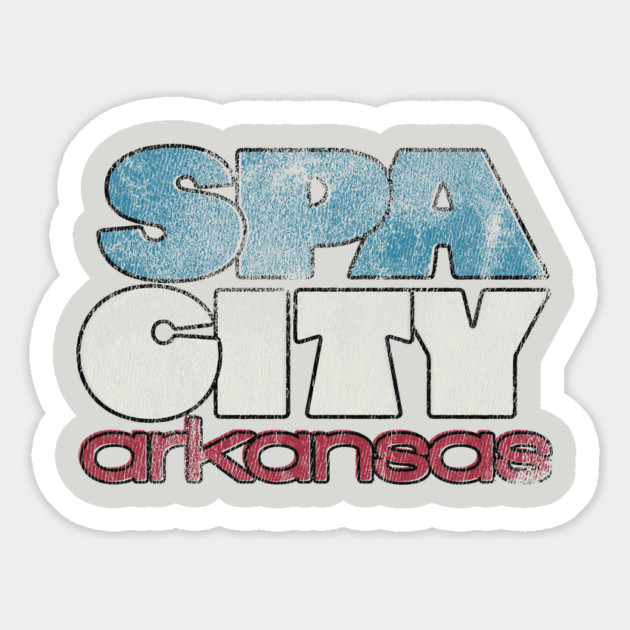 Spa City Magnet by rt-shirts