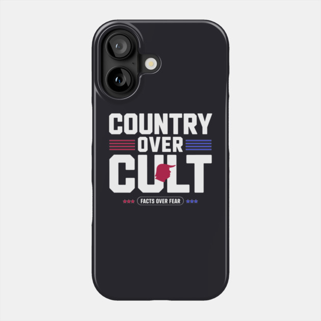 Country Over Cult Phone Case by Charles's Store 8