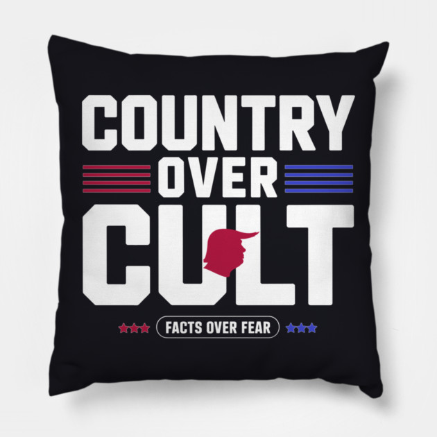 Country Over Cult Pillow by Charles's Store 8