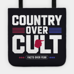 Country Over Cult Tote