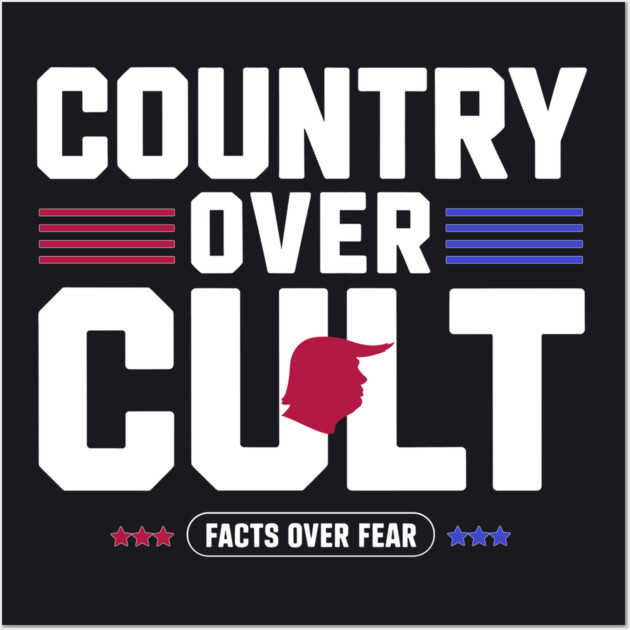 Country Over Cult Wall Art by Charles's Store 8