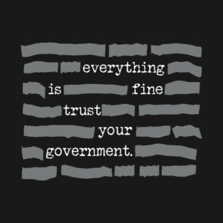 Everything is Fine Trust Your Government