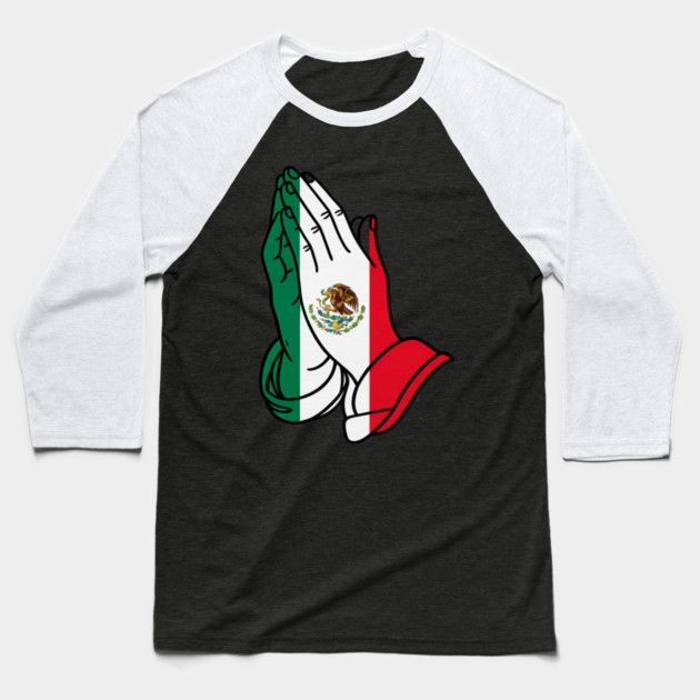 Pray For Mexico Baseball T-Shirt by Donald's Store 2
