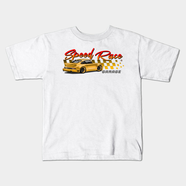 Porsche RWB Kids T-Shirt by monsalveautos