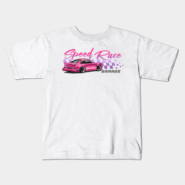 Porsche 911 Kids T-Shirt by monsalveautos