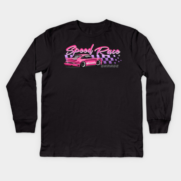 Porsche 911 Kids Long Sleeve T-Shirt by monsalveautos