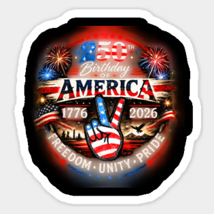 Americas Birthday Magnet