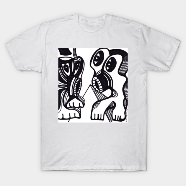 Oval Sphinxes Taken T-Shirt by dennye