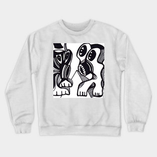 Oval Sphinxes Taken Crewneck Sweatshirt
