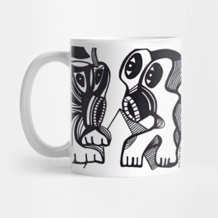 Oval Sphinxes Taken Mug